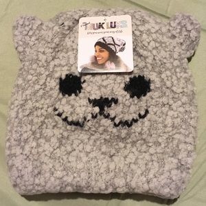 NWT Muk Luks Women's Critter Face Beanie